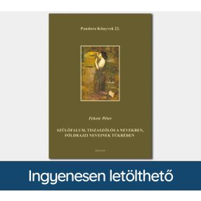   Szülőfalum, Tiszaszőlős a nevekben, földrajzi neveinek tükrében (Pandora Könyvek sorozat 22.)