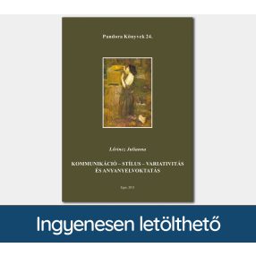   Kommunikáció - stílus - variativitás és anyanyelvoktatás (Pandora Könyvek sorozat 24.)